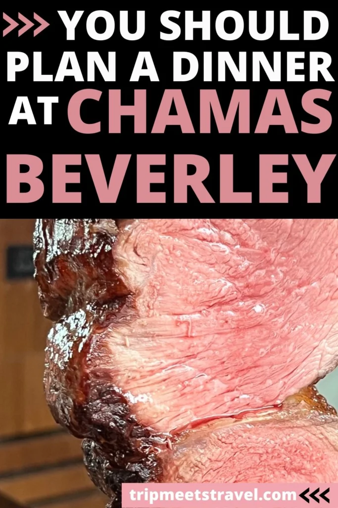 You Should Plan A Dinner At Chamas Beverley